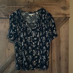 Ladies black medium blouse